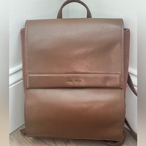 Nine West genuine leather mini backpack